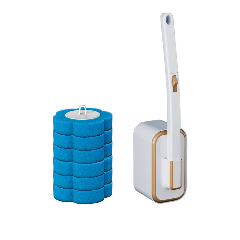 Wall-Mounted Toilet Brush Set