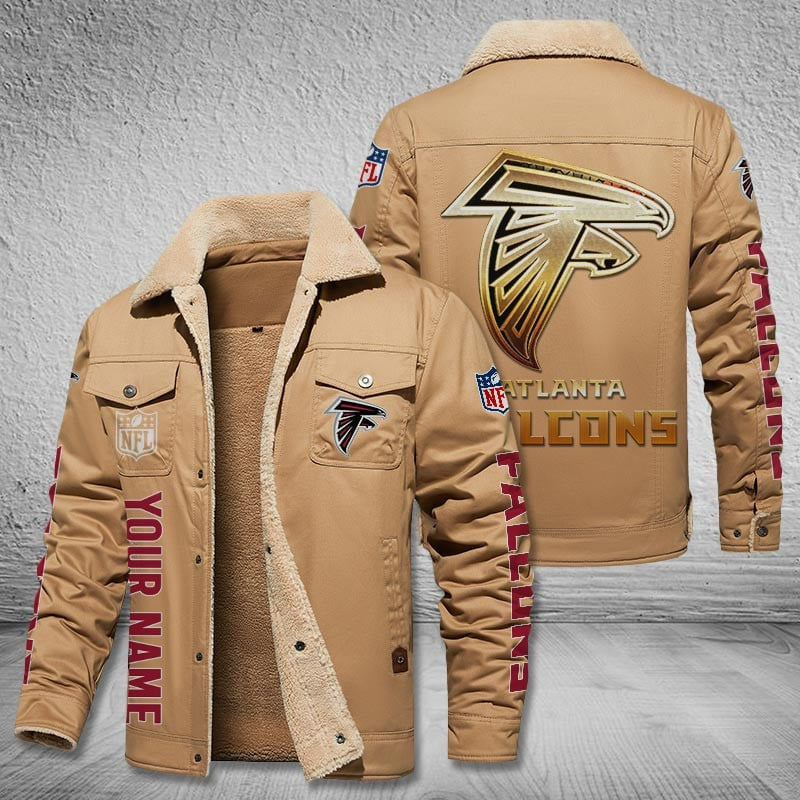 Atlanta Falcons Style Leather Jacket 2