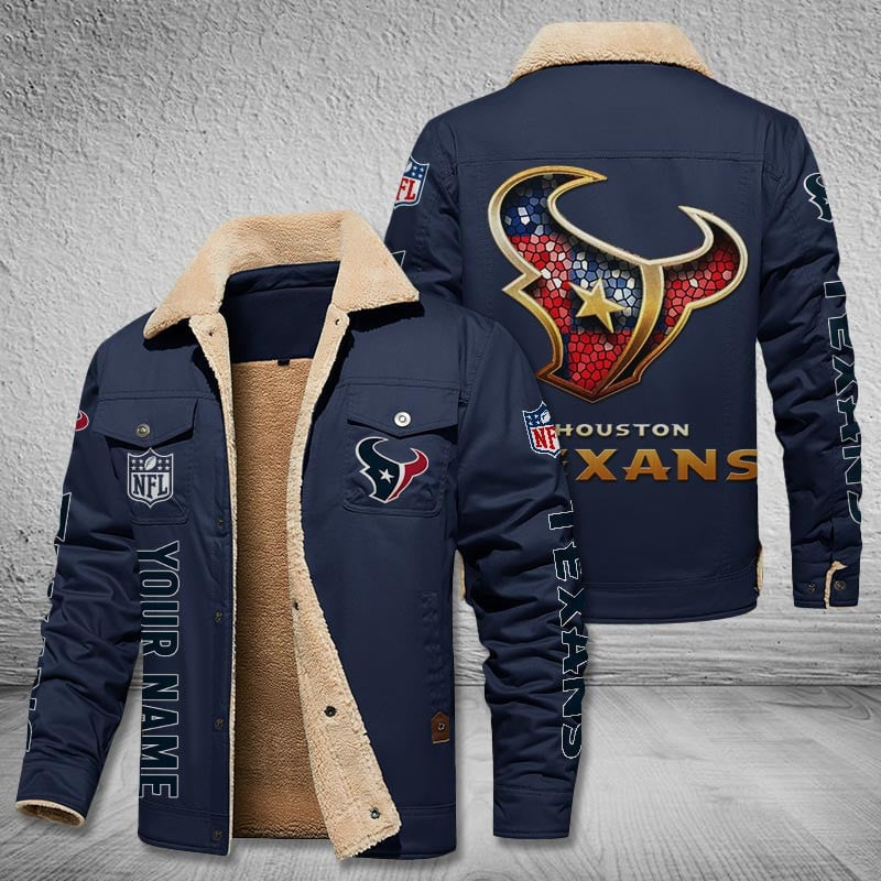 Houston Texans Style Leather Jacket 2