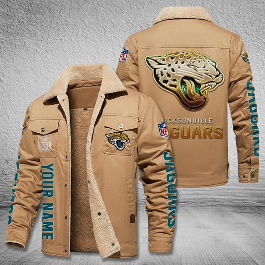 Jacksonville Jaguars Style Leather Jacket 2