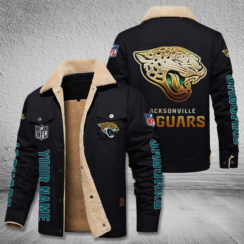 Jacksonville Jaguars Style Leather Jacket 2