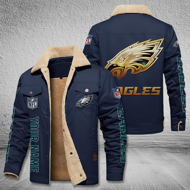 Philadelphia Eagles Style Leather Jacket 2