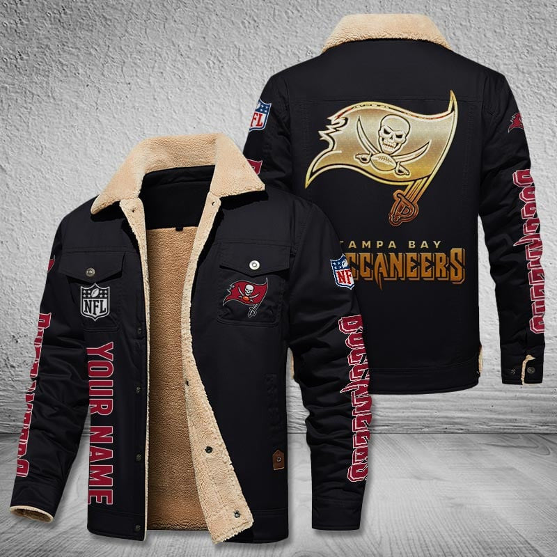 Tampa Bay Buccaneers Style Leather Jacket 2