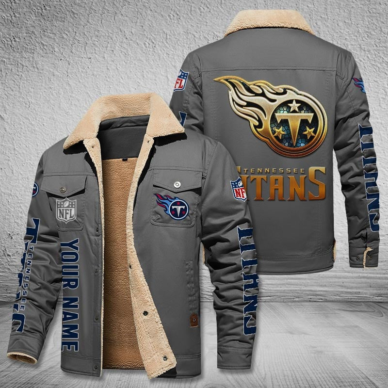 Tennessee Titans Style Leather Jacket 2