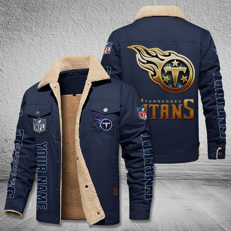 Tennessee Titans Style Leather Jacket 2