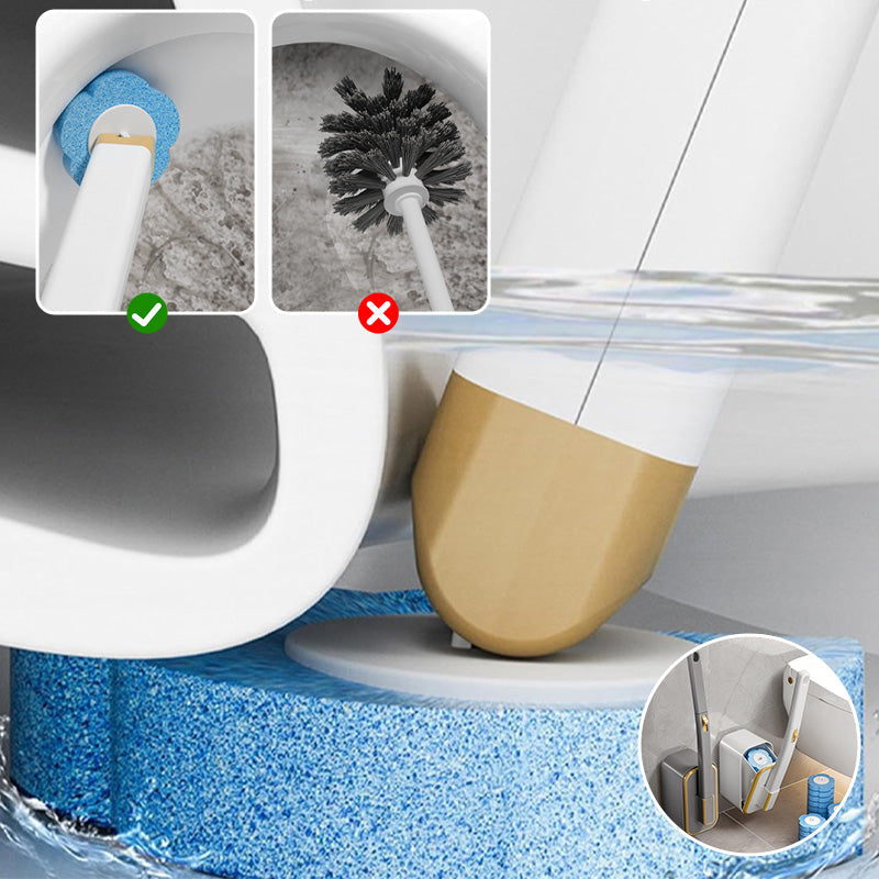 Wall-Mounted Toilet Brush Set