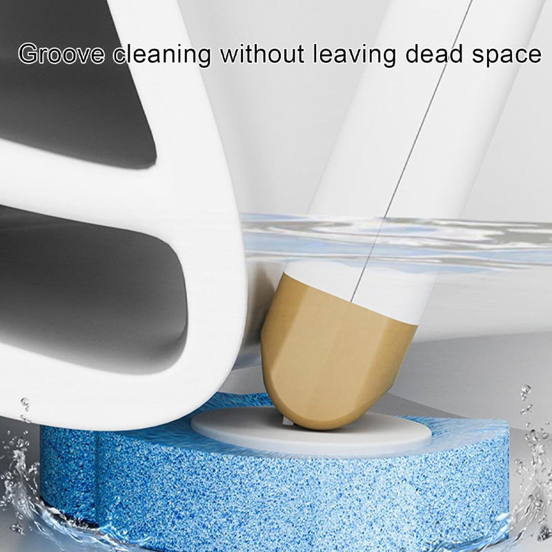 Wall-Mounted Toilet Brush Set