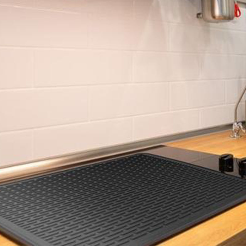 Heat-Resistant Silicone Stove Cover Mat & Utensils