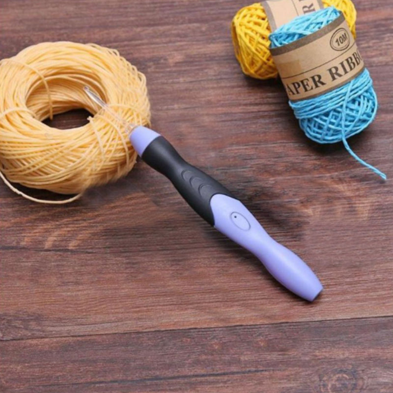 9 in 1 LED Light Up Crochet Hook Kit