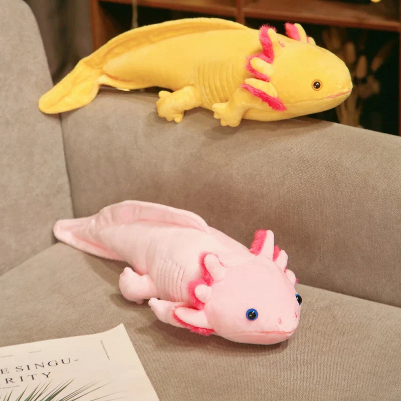 Colorful Axolotls