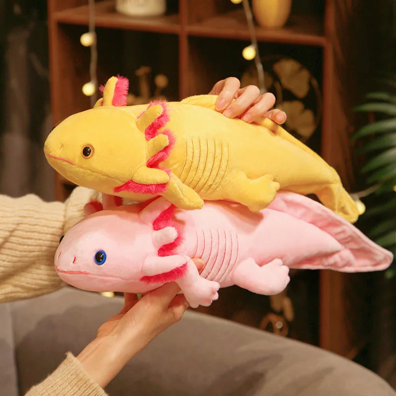 Colorful Axolotls