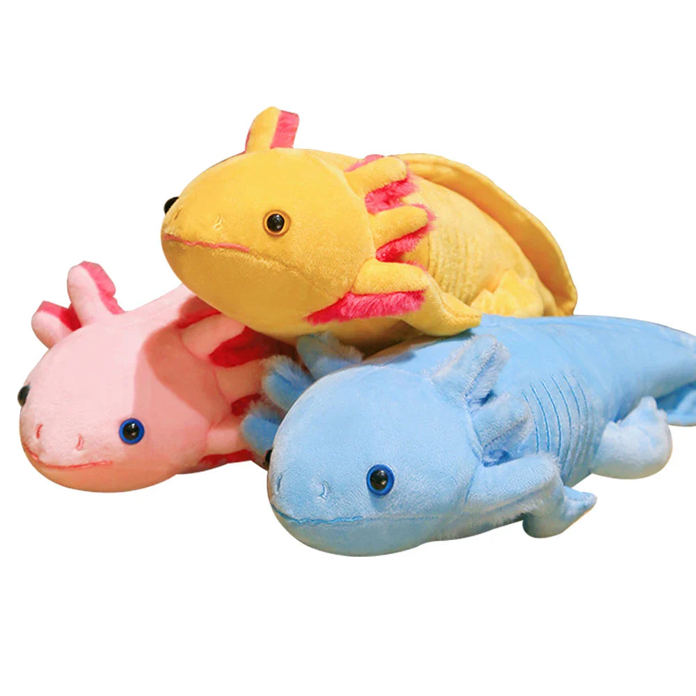 Colorful Axolotls